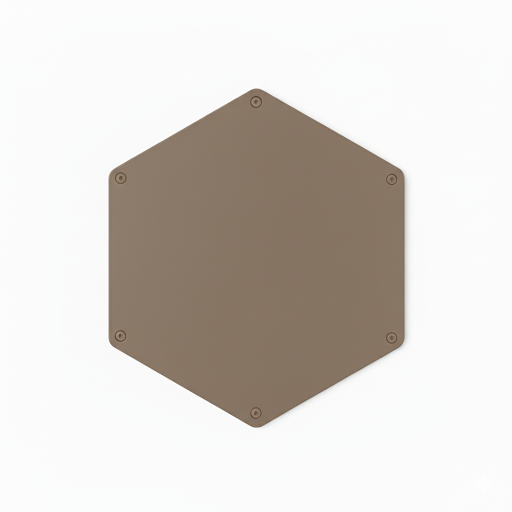 Field Hexagon Magnet Board