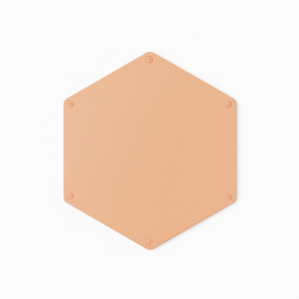 Field Hexagon Magnet Board