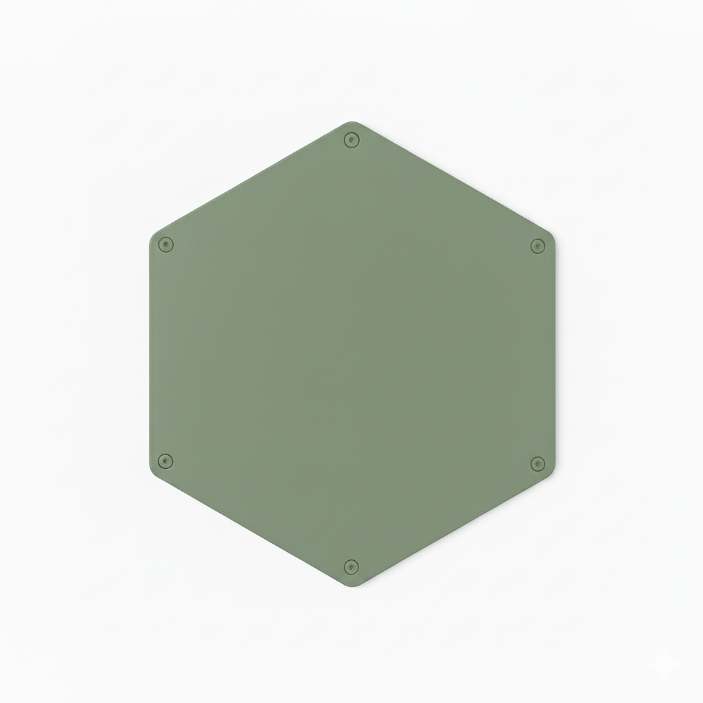 Field Hexagon Magnet Board