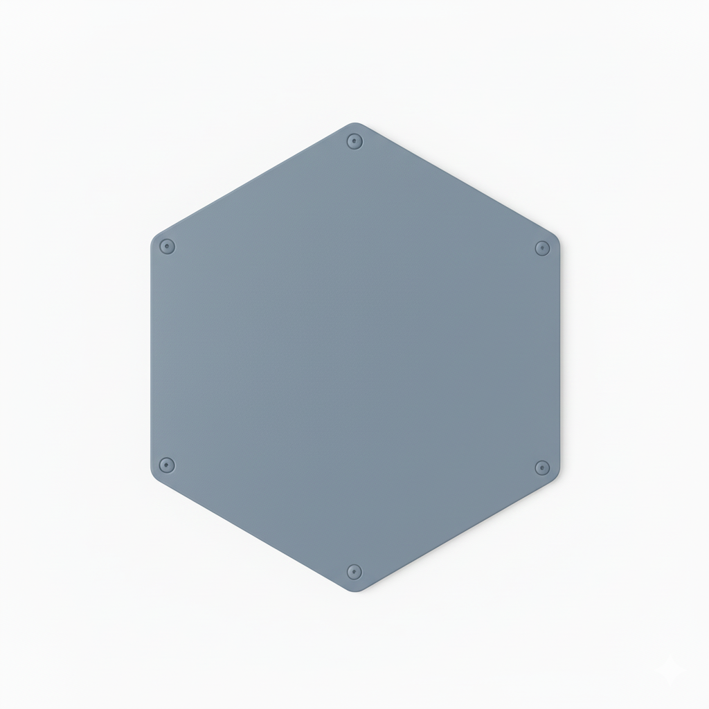 Field Hexagon Magnet Board