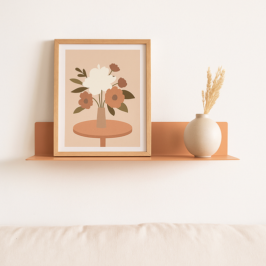 Linea 3 Metal Wall Shelf