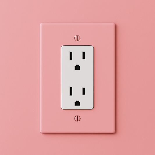 Phase Single Switch Plates w/Outlet